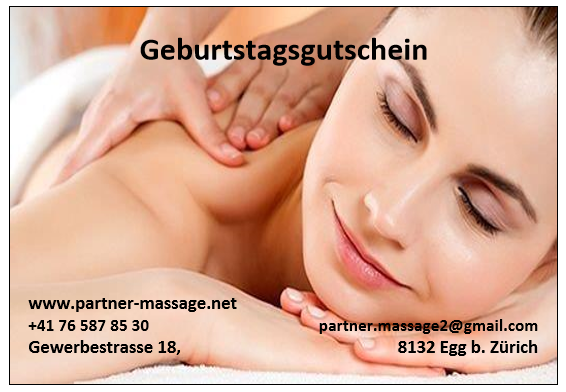 Schenken Sie jemand eine massage und machen diesem moment glücklich